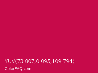 YUV 73.807,0.095,109.794 Color Image