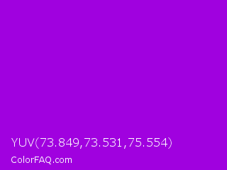 YUV 73.849,73.531,75.554 Color Image