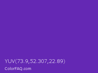YUV 73.9,52.307,22.89 Color Image