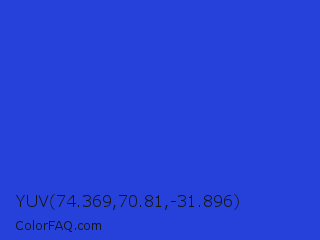 YUV 74.369,70.81,-31.896 Color Image