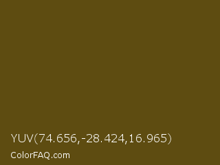 YUV 74.656,-28.424,16.965 Color Image