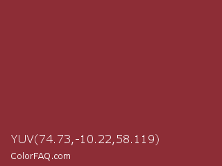 YUV 74.73,-10.22,58.119 Color Image