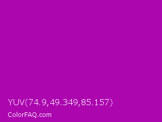 YUV 74.9,49.349,85.157 Color Image