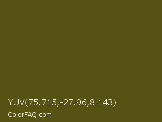 YUV 75.715,-27.96,8.143 Color Image