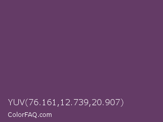 YUV 76.161,12.739,20.907 Color Image