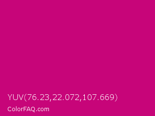 YUV 76.23,22.072,107.669 Color Image