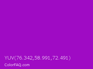 YUV 76.342,58.991,72.491 Color Image