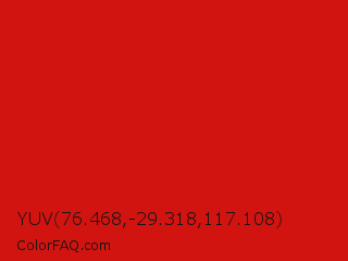YUV 76.468,-29.318,117.108 Color Image