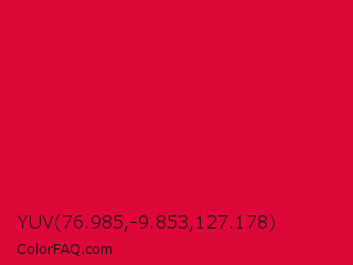 YUV 76.985,-9.853,127.178 Color Image