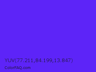 YUV 77.211,84.199,13.847 Color Image