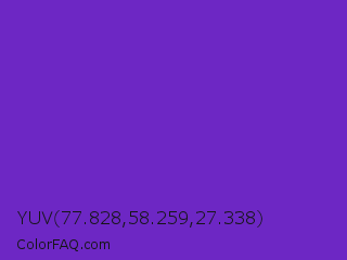 YUV 77.828,58.259,27.338 Color Image