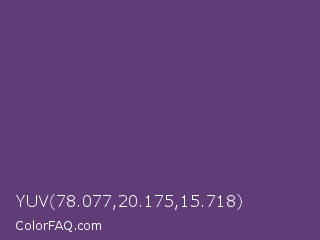 YUV 78.077,20.175,15.718 Color Image
