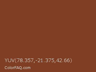 YUV 78.357,-21.375,42.66 Color Image