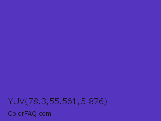YUV 78.3,55.561,5.876 Color Image