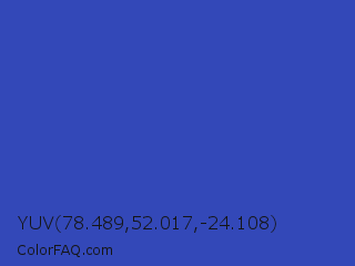YUV 78.489,52.017,-24.108 Color Image