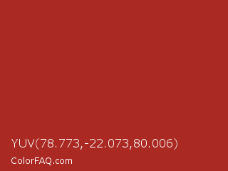 YUV 78.773,-22.073,80.006 Color Image