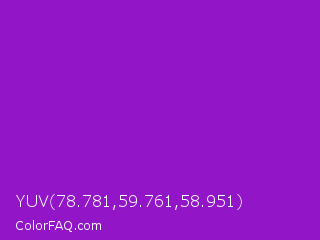 YUV 78.781,59.761,58.951 Color Image