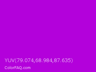 YUV 79.074,68.984,87.635 Color Image