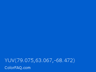 YUV 79.075,63.067,-68.472 Color Image