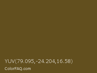 YUV 79.095,-24.204,16.58 Color Image