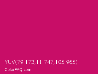 YUV 79.173,11.747,105.965 Color Image