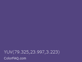 YUV 79.325,23.997,3.223 Color Image