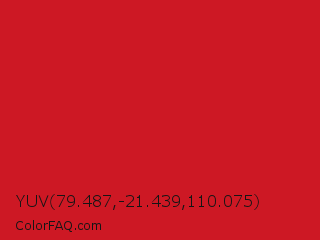 YUV 79.487,-21.439,110.075 Color Image