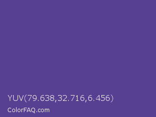 YUV 79.638,32.716,6.456 Color Image