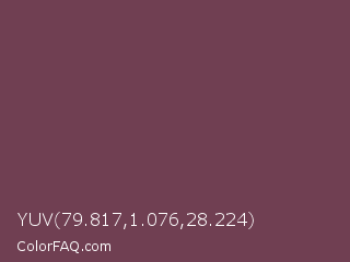 YUV 79.817,1.076,28.224 Color Image