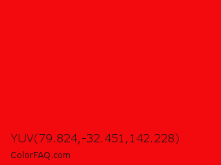 YUV 79.824,-32.451,142.228 Color Image
