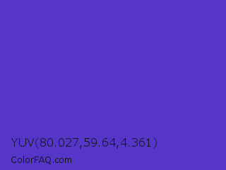 YUV 80.027,59.64,4.361 Color Image