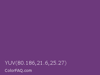 YUV 80.186,21.6,25.27 Color Image