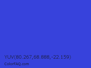 YUV 80.267,68.888,-22.159 Color Image