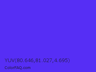 YUV 80.646,81.027,4.695 Color Image