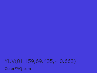 YUV 81.159,69.435,-10.663 Color Image