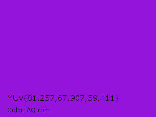 YUV 81.257,67.907,59.411 Color Image