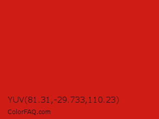 YUV 81.31,-29.733,110.23 Color Image