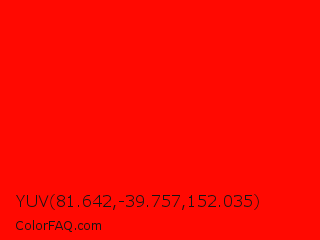 YUV 81.642,-39.757,152.035 Color Image