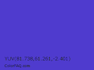 YUV 81.738,61.261,-2.401 Color Image