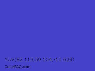 YUV 82.113,59.104,-10.623 Color Image