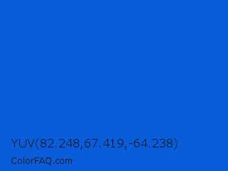 YUV 82.248,67.419,-64.238 Color Image