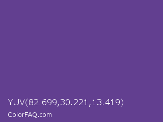 YUV 82.699,30.221,13.419 Color Image