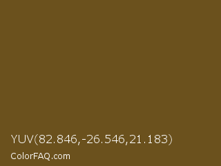 YUV 82.846,-26.546,21.183 Color Image