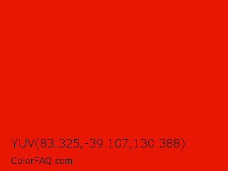 YUV 83.325,-39.107,130.388 Color Image
