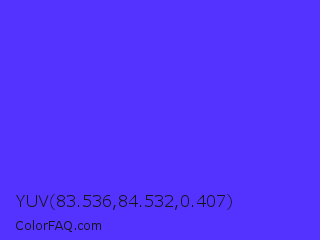 YUV 83.536,84.532,0.407 Color Image