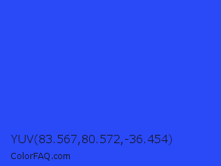 YUV 83.567,80.572,-36.454 Color Image