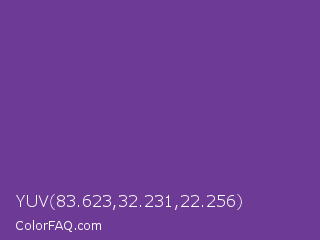 YUV 83.623,32.231,22.256 Color Image