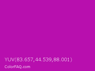 YUV 83.657,44.539,88.001 Color Image