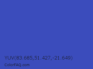 YUV 83.685,51.427,-21.649 Color Image