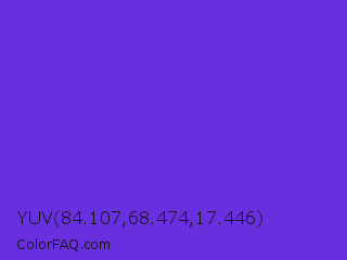 YUV 84.107,68.474,17.446 Color Image